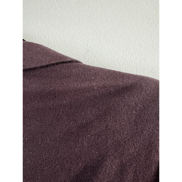 Oscar de la Renta Studio Mens Wool Blazer Purple Plum Vintage 90s Retro Sz 42 R - Picture 7 of 9